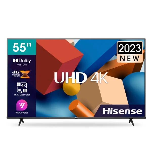 Hisense 55A6QKEN 55-Inch 4K UHD Smart Frameless TV
