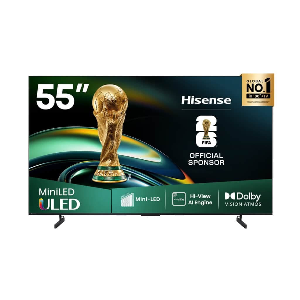 Hisense 55U6NPro 55-Inch Mini-LED ULED 4K Smart TV