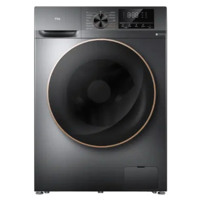 TCL P1109FLG 9KG Front Load Washing Machine – Smart DD Inverter Motor, Steam Wash & 1200 RPM Spin
