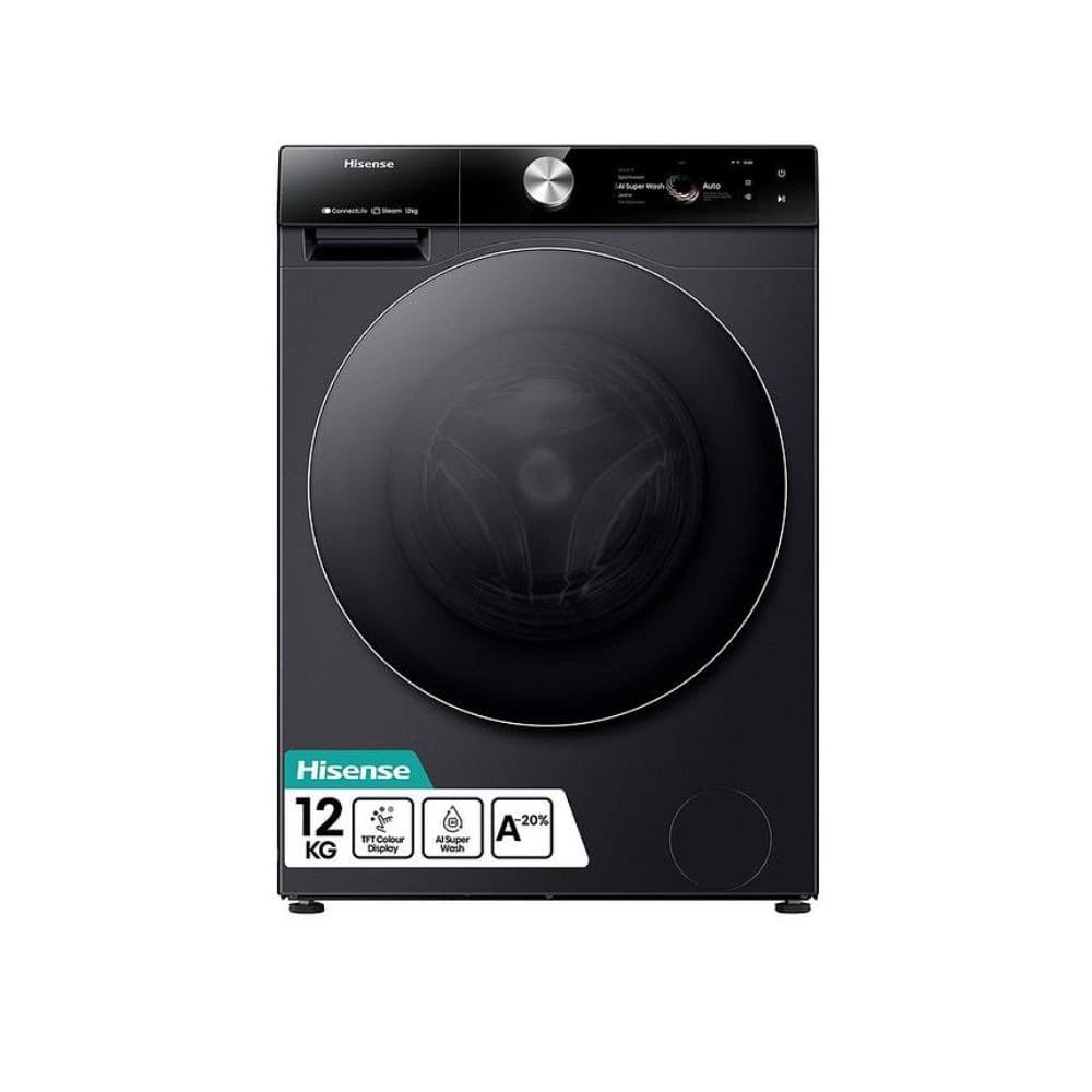 Hisense WF7S1247BB 12/8KG Wash and Dry Front Load Washing Machine