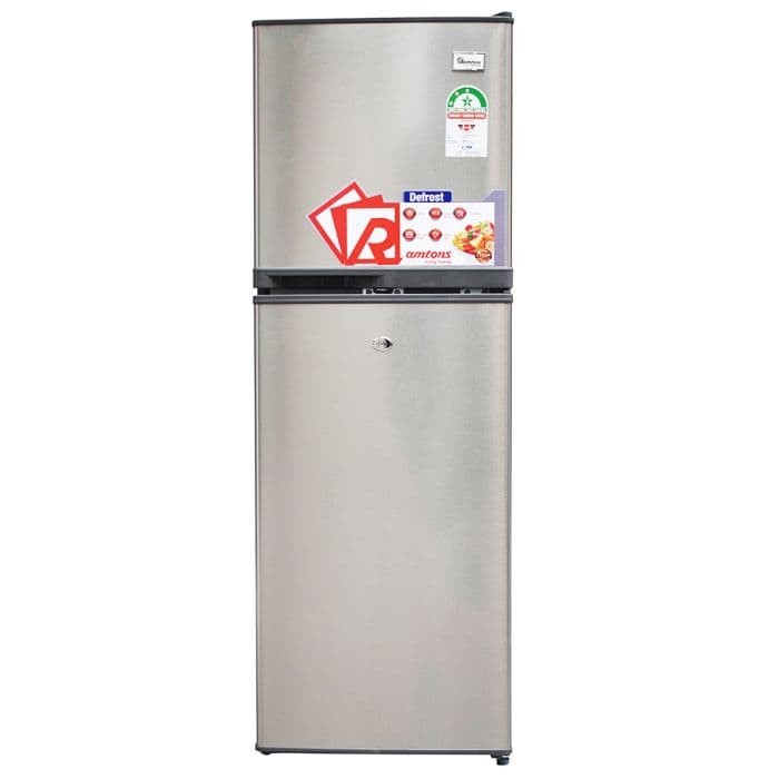 138 Litre Double Door Fridge Direct Cool – Stainless Steel Finish with Lockable Door (RF/339)